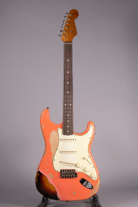 Fender Custom Shop 60/63 Stratocaster Super Heavy Relic Super Faded Fiesta Red