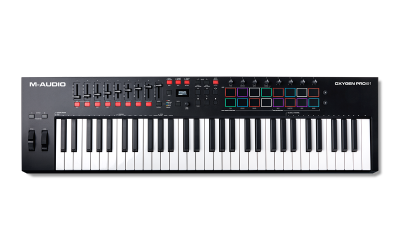 M Audio Oxygen Pro 61 Midi Controller Keyboard