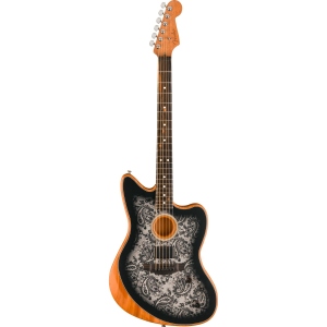 Fender American Acoustasonic Jazzmaster Black Paisley Limited Edition
