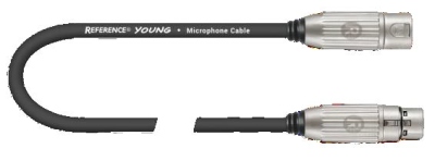 Reference Young Cavo Microfonico Xlr Black 4 Mt