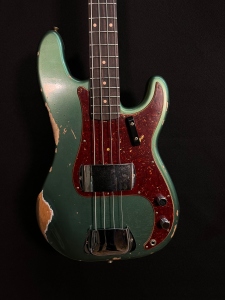 Fender Custom Shop 1960 Precision Bass Heavy Relic Aged Sherwood Green Metallic