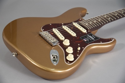 Fender American Professional Ii Stratocaster Rosewood Firemist Gold