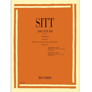 Ricordi Sitt 100 Studi per Violino Op 32 Fasc II