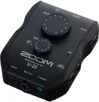Zoom U22 Interfaccia Audio Usb 2 In E 2 Out