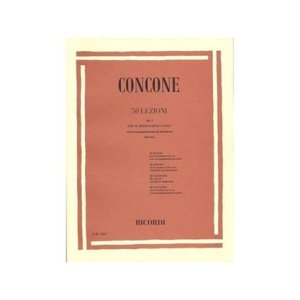 Ricordi Concone 40 Lezioni Op. 17