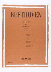 Ricordi L. Van Beethoven Sonata Op. 26 per Pianoforte