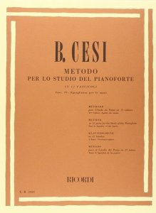 Ricordi Cesi Metodo per lo Studio del Pianoforte Fasc. 4
