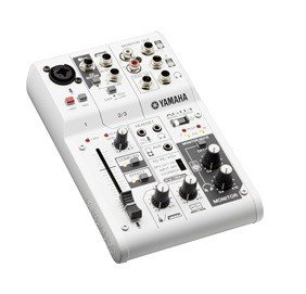 Yamaha Ag03 White Mixer Scheda Audio Usb