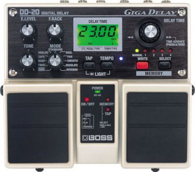 BOSS DD-20 PEDALE EFFETTO GIGA DELAY PEDALE EFFETTO