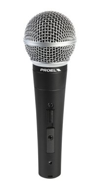Eikon Dm580LC Microfono Dinamico Professionale per Voce