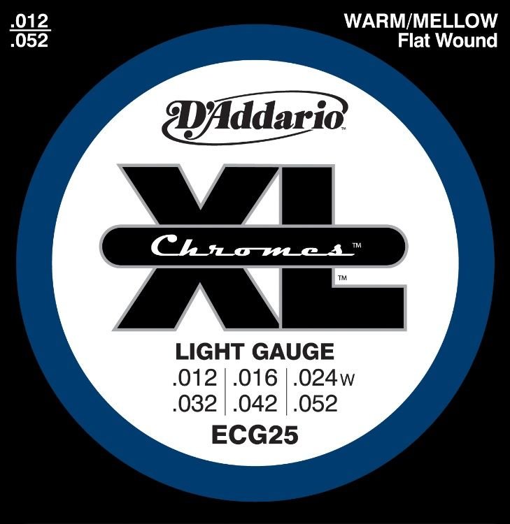 D'Addario Ecg25 Reg. Light .012-.052