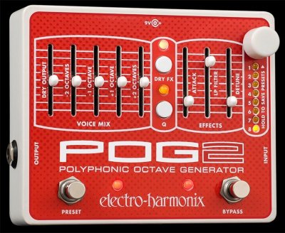 Electro Harmonix Pog2 Polyphonic Octave Generator  Pedale Effetto