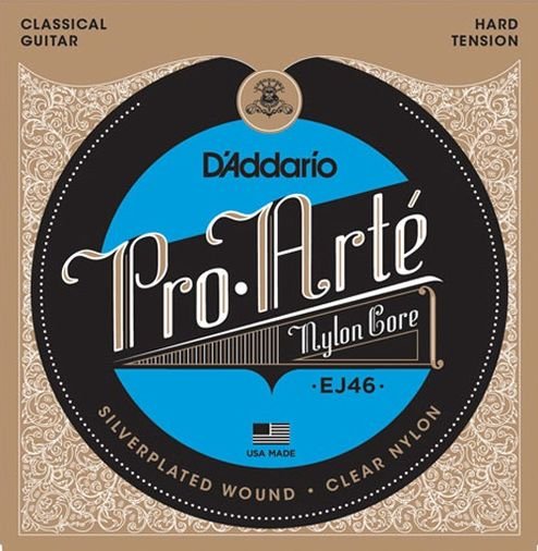 D'Addario Ej46 Pro-Arte Corde Nylon Per Chitarra Classica Hard Tension