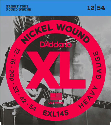 D'Addario Exl145 Heavy 12-54