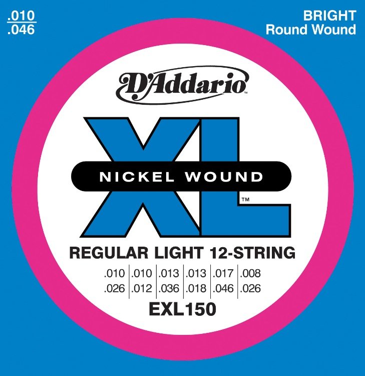 D'Addario Exl150  X Elettr.12C .010-.049