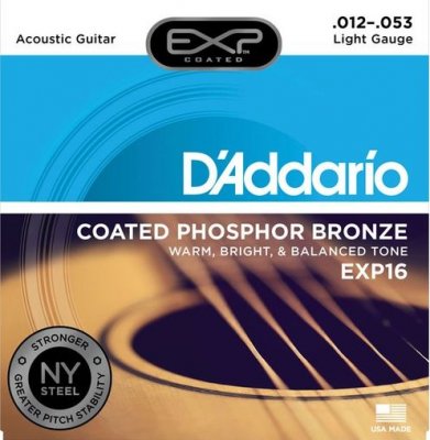 D'Addario Exp16 Coated 012-053 Phosphor