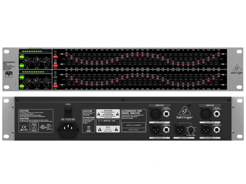 Behringer Fbq3102HD Ultragraph Pro Equalizer