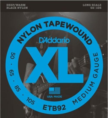 D'ADDARIO ETB92 TAPEWOUND MEDIUM 50-105 LONG SCALE