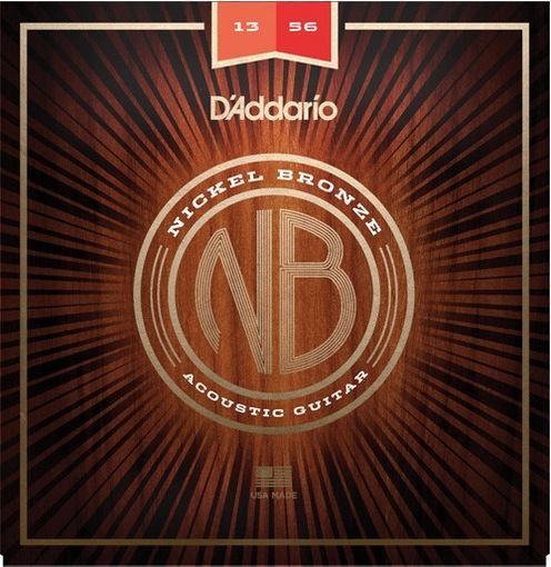 D'Addario Nb1356 Nickel Bronze Muta Per Chitarra Acustica