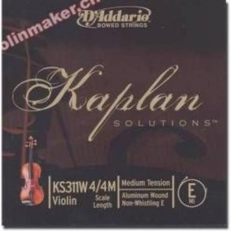 D'Addario Kaplan Mi Per Violino No Whistling