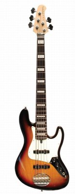 LAKLAND BASSO ELETTRICO SOLID BODY 5 CORDE SKYLINE 5560 CUSTOM VINTAGE