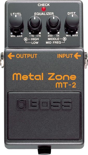 Boss Mt-2 Pedale Effetto  Metal Zone