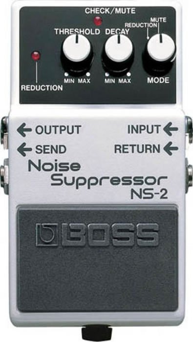 Boss Ns2 Noise Gate Con Funzione Mute Pedale Effetto