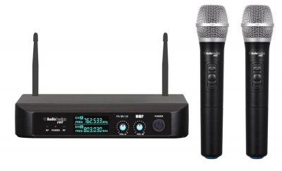 Audiodesign Pa Mu20 Set 2 Microfoni Wireless