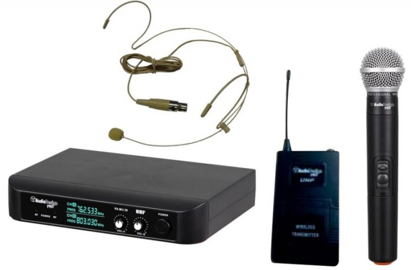 Audiodesign Pmu21 Set Microfoni Wireless 1 Archetto - 1 Gelato