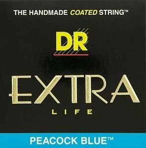 Dr Strings Muta Peacock Blu Extra Life 010-46 M.