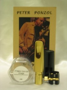 Peter Ponzol Bocchino Sassofono Sax Tenore Ga105 Vintage