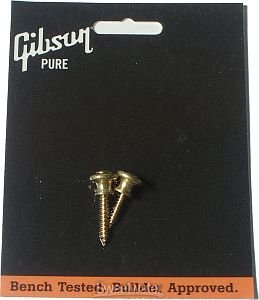 Gibson Strap Buttons Brass 