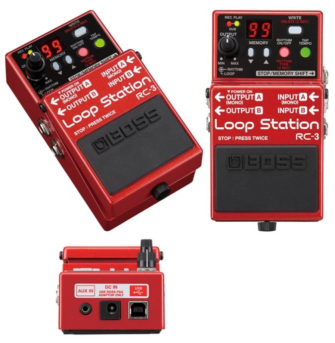 Boss Rc3 Loop Station Pedale Effetto