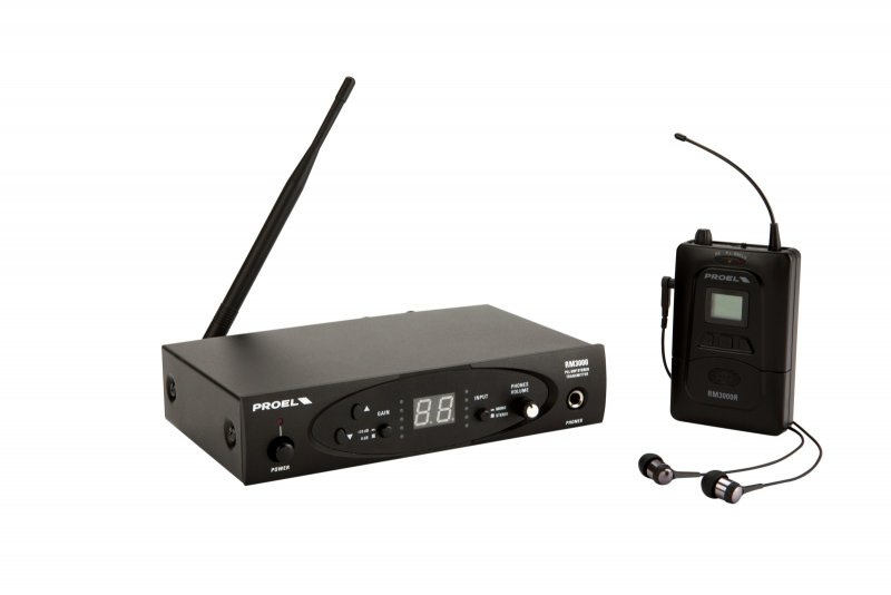 Proel Rm3000Tr  Ear Monitor 8 Canali