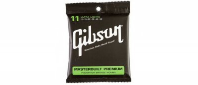 Gibson Sag-Mb11 Masterbuilt Phosphor Bronze 11-52 Corde Per Acustica