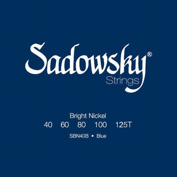 Sadowsky Blue Label Bright Nickel 5C 40-125T