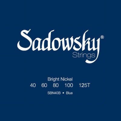 Sadowsky Blue Label Bright Nickel 5C 40-125T