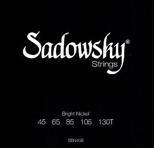 Sadowsky Black Label Bright Nickel 5C 45-130T