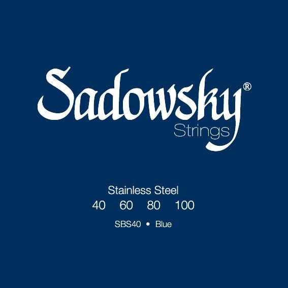 Sadowsky Blue Label Stainless Steel 4C 40-100