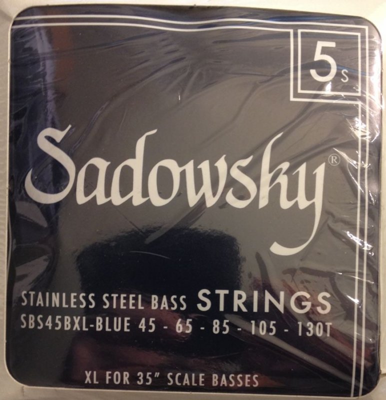 Sadowsky Blue Label Stainless Steel 5C 45-130T Xl 35' Scale