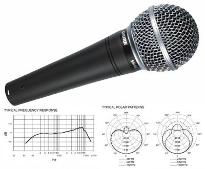 SHURE SM48-LC MICROFONO DINAMICO