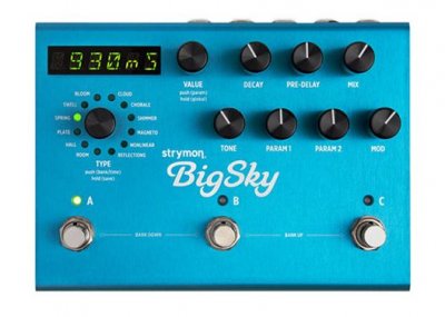 STRYMON BIG SKY RIVERBERO PROGRAMMABILE