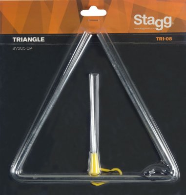 Stagg Triangolo Con Battente Cm.20,5