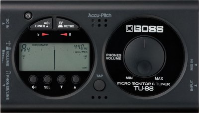 BOSS TU88BK MICRO MONITOR ACCORDATORE