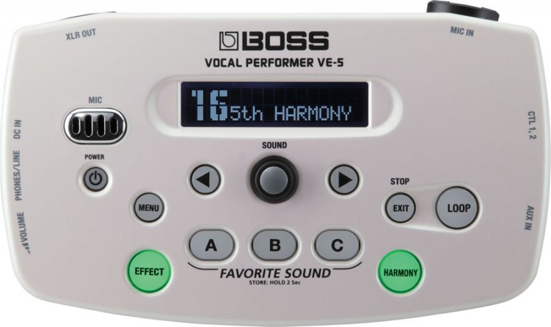 Boss Ve5 White Vocal Performer