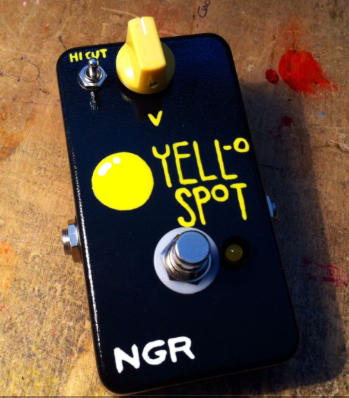 Ngr Booster Yell-O Spot Pedale Effetto