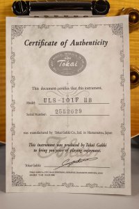 Tokai LP Style Flame Honey Burst