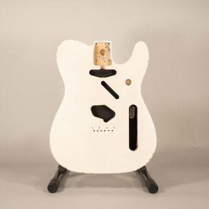 Fender Corpo Road Worn 50's Telecaster SS in Ontano White Blonde