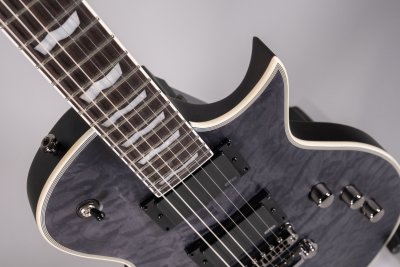 LTD LTD EC-401 QM - See Thru Black Satin - Limited Edition