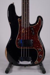 Fender Custom Shop Limited `62 Precision Bass Relic Aged Black